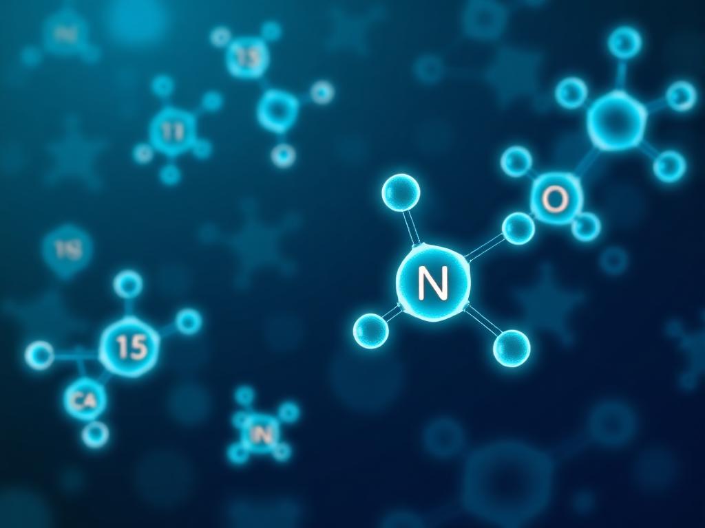 Isotope-labelled molecules visualised as a molecular network